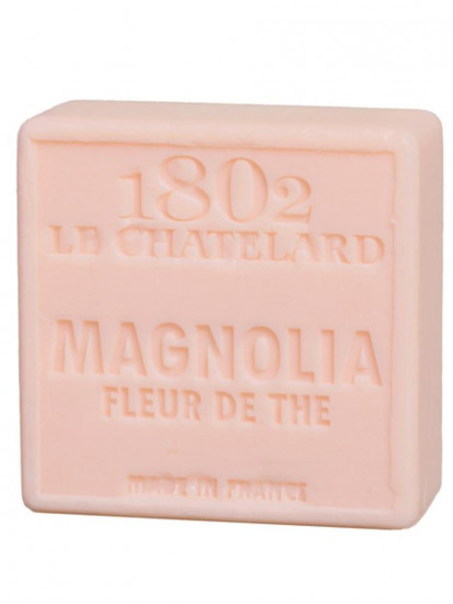 Марсельское мыло "Le Chatelard" Франция  Магнолия-Чайный цветок 100 г