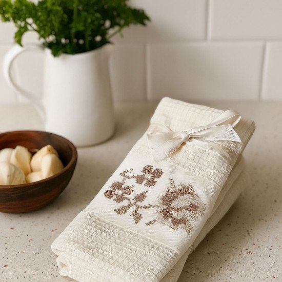 Полотенце кухонное 1 шт "Ambiella" Furya Кофе v2 40*60 см