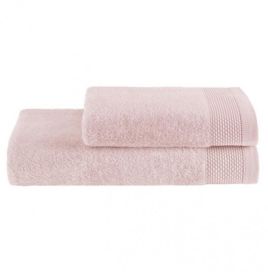 Полотенце махровое "Softcotton" Bambu розовый 50*100 см