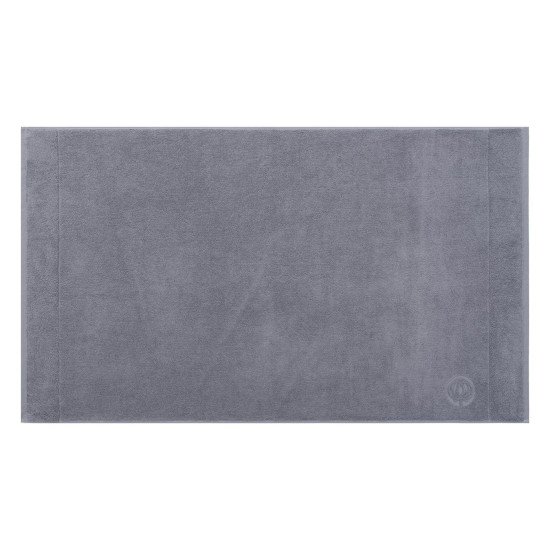 Коврик махровый для ног в ванную 1 шт "Cleanelly" Tenerezza серый 18-4005 50*70 см