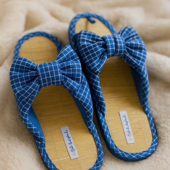 Тапочки женские "Lucky land" Comfort синий 41