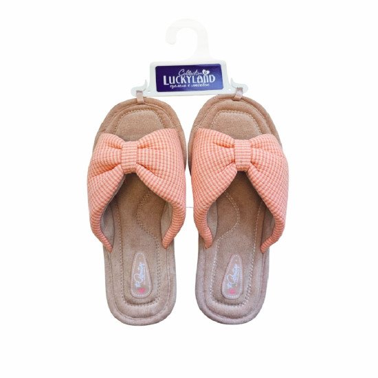 Тапочки женские "Lucky land" Comfort оранжевый 39