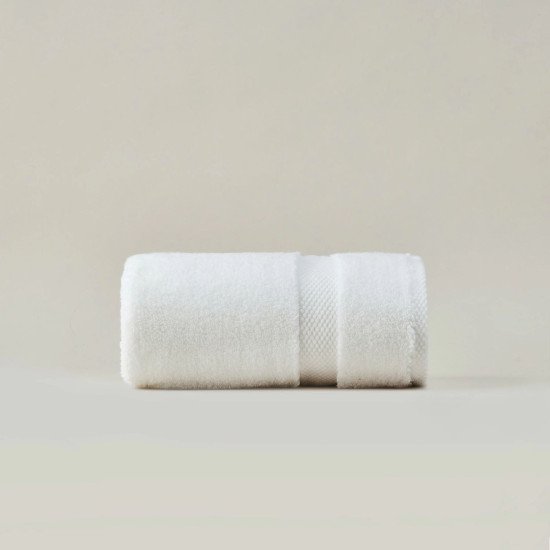 Полотенце махровое "Уютности" плотность 600 г/м² белый (pearl white) 70*140 см