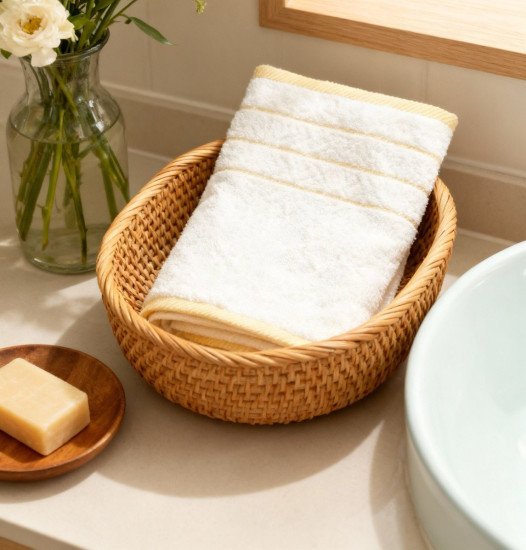 Полотенце махровое 1 шт "Cleanelly" Prezioso 218 30*30 см