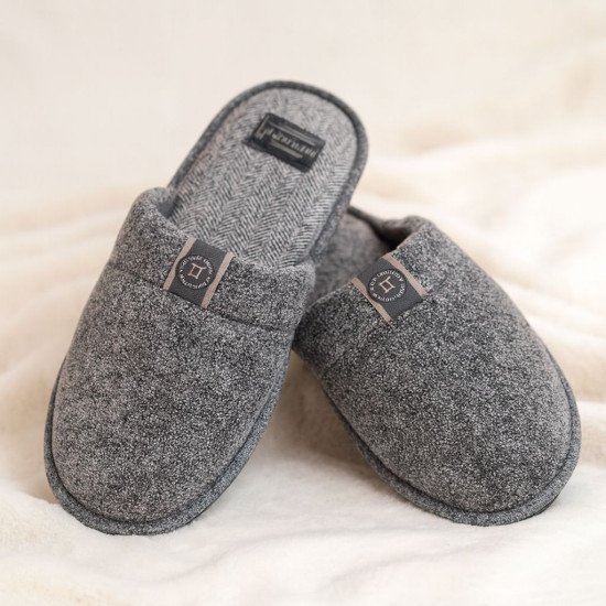 Тапочки мужские "Lucky land" Comfort 4358 серый 42