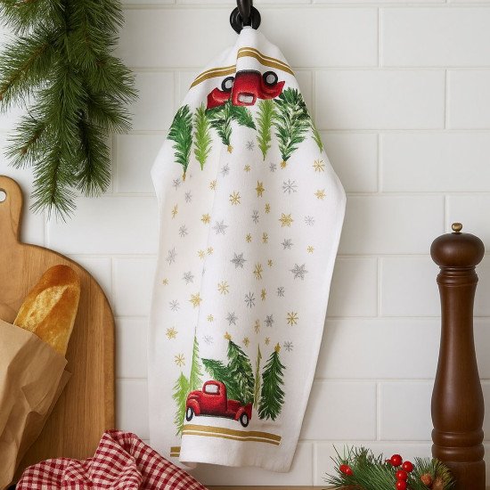 Полотенце махровое кухонное "Wellness" Каникулы 38*63 см