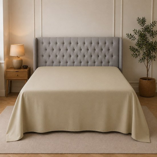 Простыня Мако-сатин "Primavelle" капучино 240*260 см