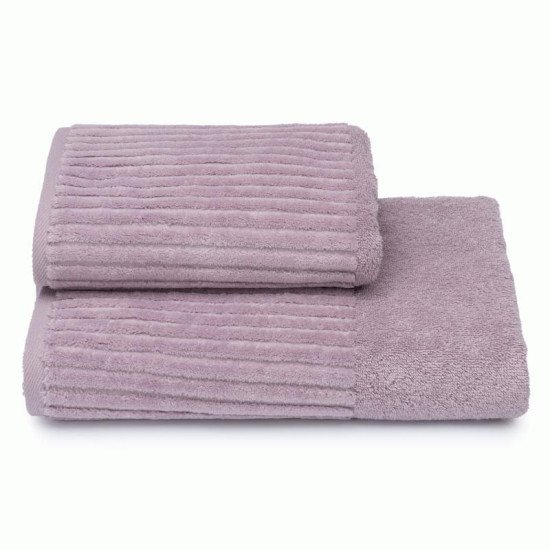 Полотенце махровое 1 шт "Cleanelly" Cascafa сиреневый 15-1905 50*90 см
