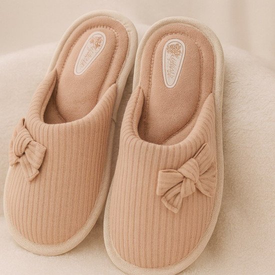 Тапочки женские "Lucky land" Comfort бежевый 40