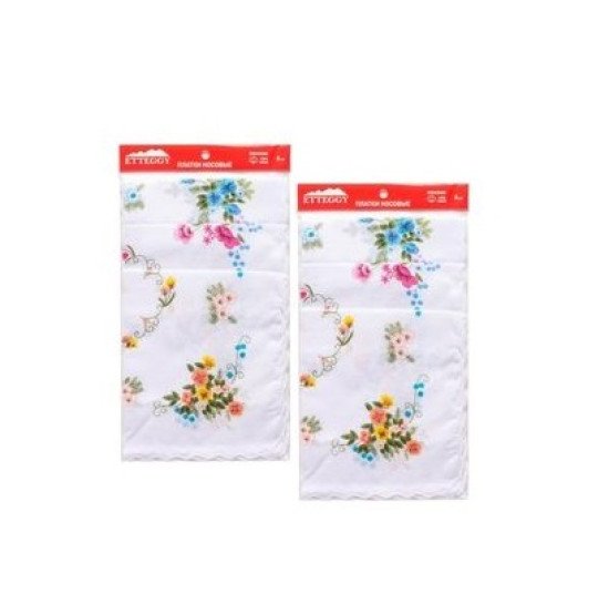 Платок носовой женский "Etteggy" - 1 шт 45452-14 30*30 см-1 шт