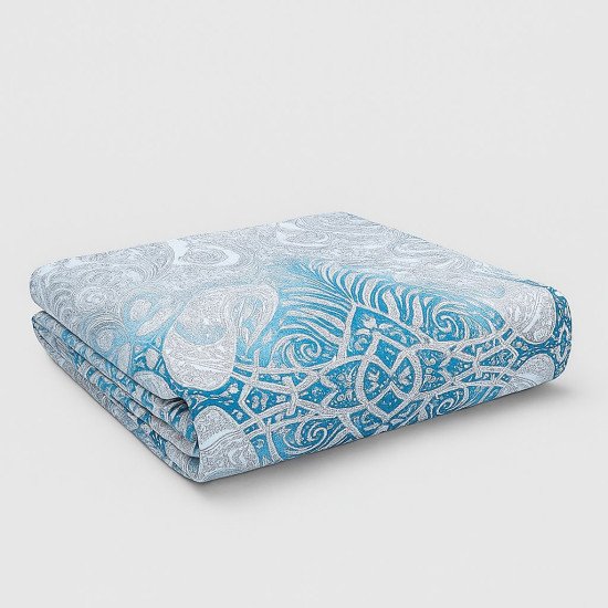 Пододеяльник Сатин Audrey Hepbern Indigo 150*215 см