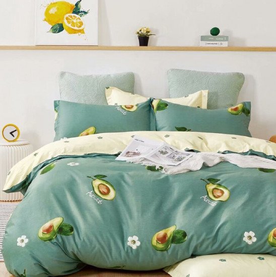 Постельное белье "Cotton Dreams" Twiil Milan Avocado Евро
