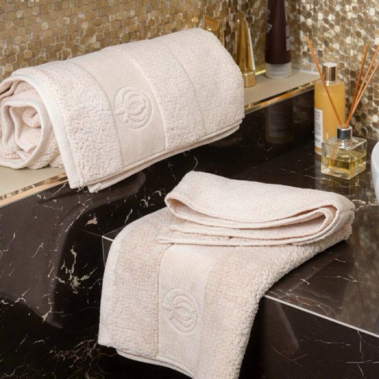 Полотенце махровое 1 шт "Клинелли" Нежность молочный 12-0000 50*100 см