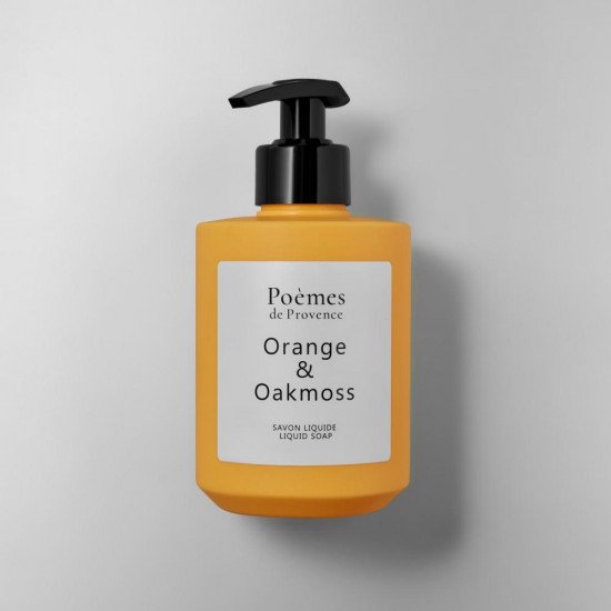 Жидкое мыло "Poèmes de Provence" Апельсин и Дубовый мох 300 мл