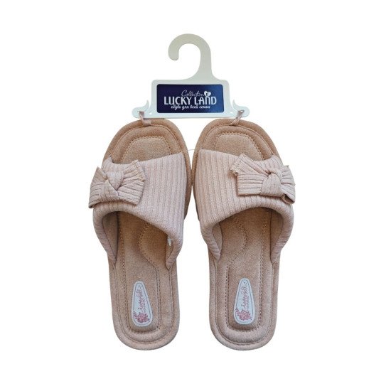 Тапочки женские "Lucky land" Comfort розовый 38
