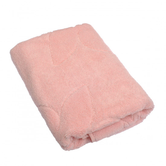 Коврик махровый для ног в ванную "Meteor" Zambak розовый 50*70 см