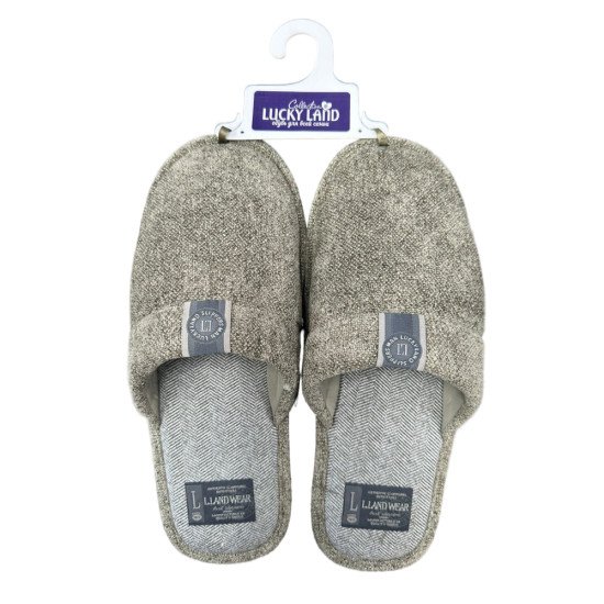Тапочки мужские "Lucky land" Comfort 4358 хаки 46