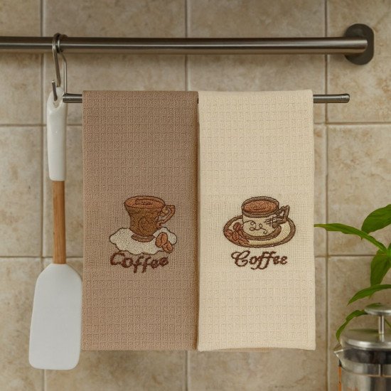 Комплект полотенец для кухни 2 шт. "Meteor" Lux Cofe v1 40*60 см