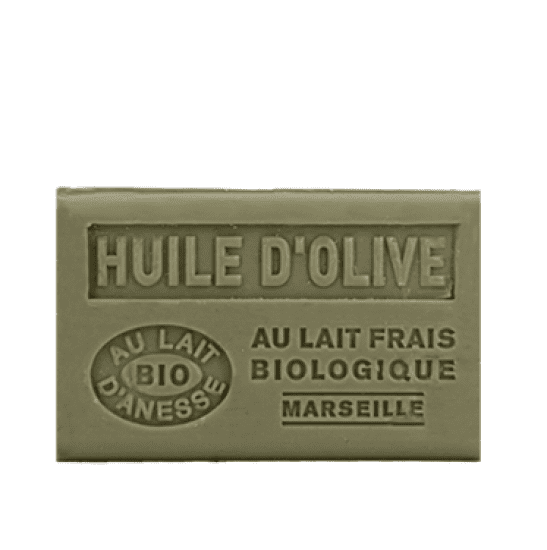 Марсельское мыло "Label Provence Nature" с молоком ослицы Оливковое масло 125 г