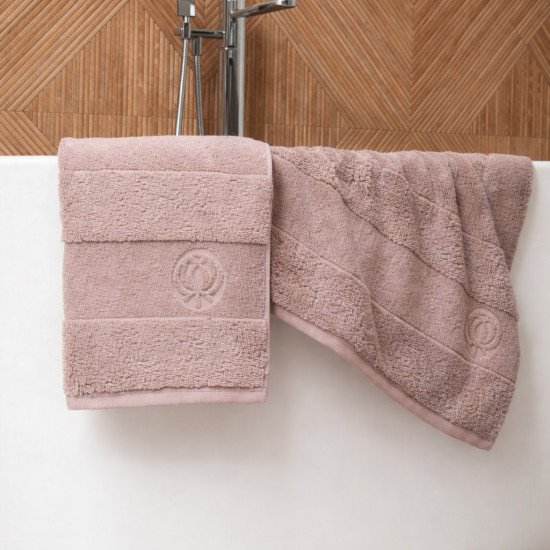 Полотенце махровое 1 шт "Клинелли" Нежность бежевый 14-1305 50*100 см