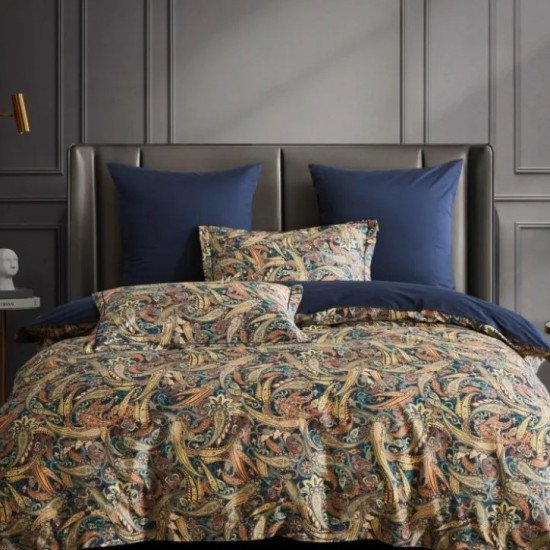 Постельное белье Люкс сатин- 2054-6 Евро