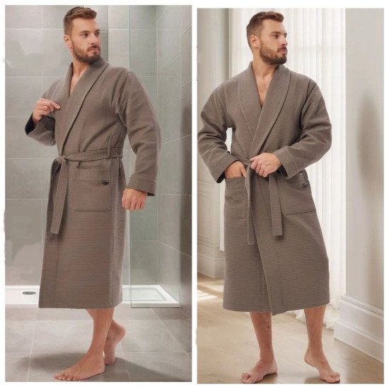 Халат мужской вафельный "Vien" Liberty haki 54 (3XL)