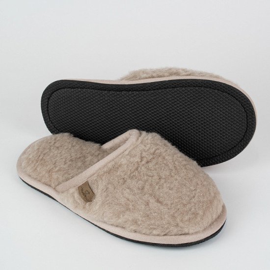 Тапочки женские "Woolhouse" Меринос бежевый 36/37