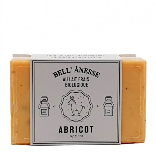 Марсельское мыло "Label Provence Nature" Франция Двухстороннее  Абрикос эксфолиант 125 г
