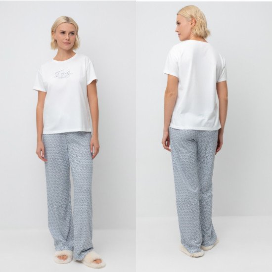 Комплект женский "Вери Нит" Восточный орнамент, Сахар, арт. Е 20148 46 (M)