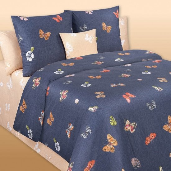 Пододеяльник с наволочками "Cotton Dreams" Twill Milan Moon River Евро