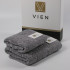 Комплект махровых полотенец "Vien" La Rochelle mokko 50*90 см, 70*140 см