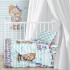 Постельное белье для детей "Juno" в кроватку-трансформер Мишка морячок