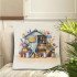 Декоративная наволочка "Гобелен" Сад Цветущий уголок 45*45 (±2) см
