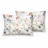 Комплект наволочек 2 шт. Мако-сатин Premiata  Цветы на белом фоне 70*70 см
