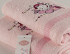 Комплект махровых полотенец "Karna" Bambino-Samalot розовый 50*70 см, 70*120 см