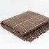 Плед "WoolHouse" Эстетика коричневый 170*200 см