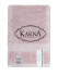 Полотенце махровое "Karna" Arel грязно-розовый 100*150 см