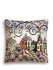 Декоративная наволочка "Гобелен" Времена года Домики серебро 45*45 (±2) см
