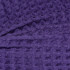 Полотенце вафельное "Votex" Бохо фиолетовый 67*140 см