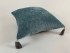 Подушка декоративная "Edelson" Velvet голубой смог 43*43 см