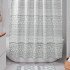 Занавеска для ванной комнаты "Moroshka" Nomads белый/серый 180*180 см