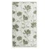 Полотенце махровое 1 шт "Cleanelly" Yulan бело-зеленый 10000 70*130 см