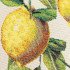 Декоративная наволочка "Гобелен" Изразцы Лимоны светлый фон 45*45 (±2) см