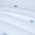 Полотенце махровое "Softcotton" Love белый-голубой 50*100 см