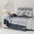 Плед "WoolHouse" Трентино серая полоска 140*200 см