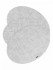 Комплект салфеток 3 шт. "Denastia" Овал серый меланж 32,5*45 см