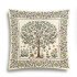 Декоративная наволочка "Гобелен" Древо крем беж 45*45 (±2) см