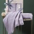 Комплект махровых полотенец "Karna" Monard светло-лаванда 50*90 см, 70*140 см