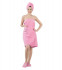 Комплект с килтом для сауны женский "Karna" Paris 3 предмета розовый