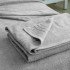 Покрывало-простыня махровая "Самойловский текстиль" Верона холодный серый 150*200 см